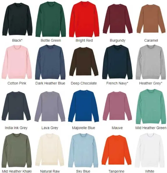 003SX Unisex Changer iconic crew neck sweatshirt