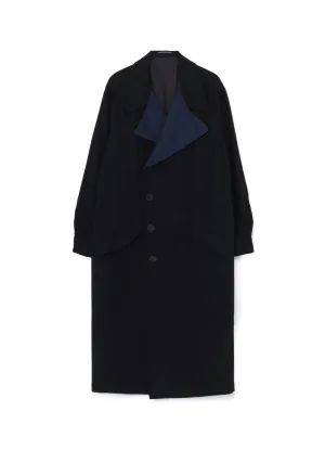 014/1 135/2 FLANNEL X DENIM COAT