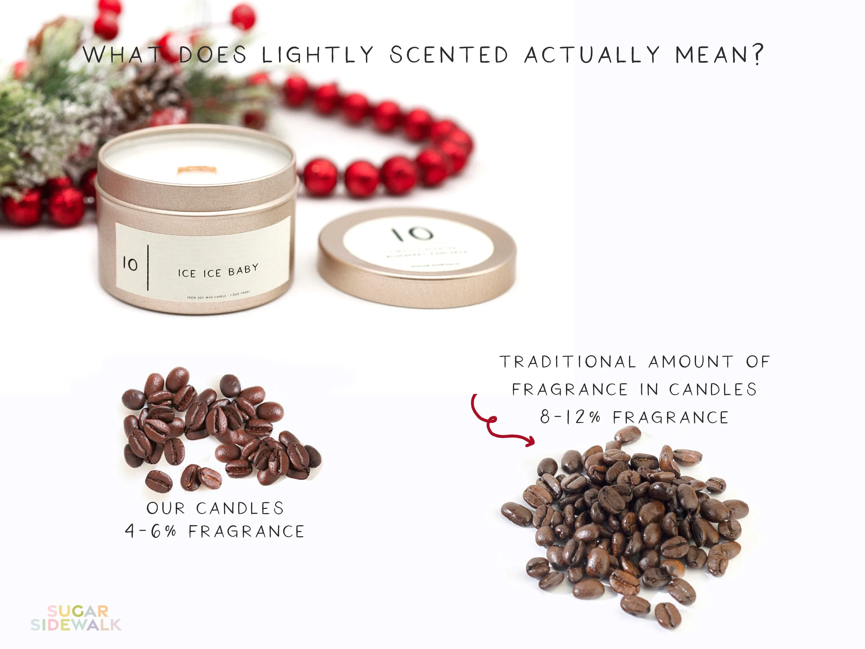 12 Days of Christmas Candle Gift Set with Funny PG-13 Labels