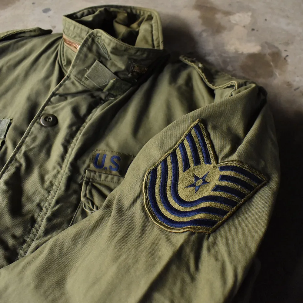 ’75 U.S.ARMY M-65 フィールドジャケット M-Shortサイズ 240306