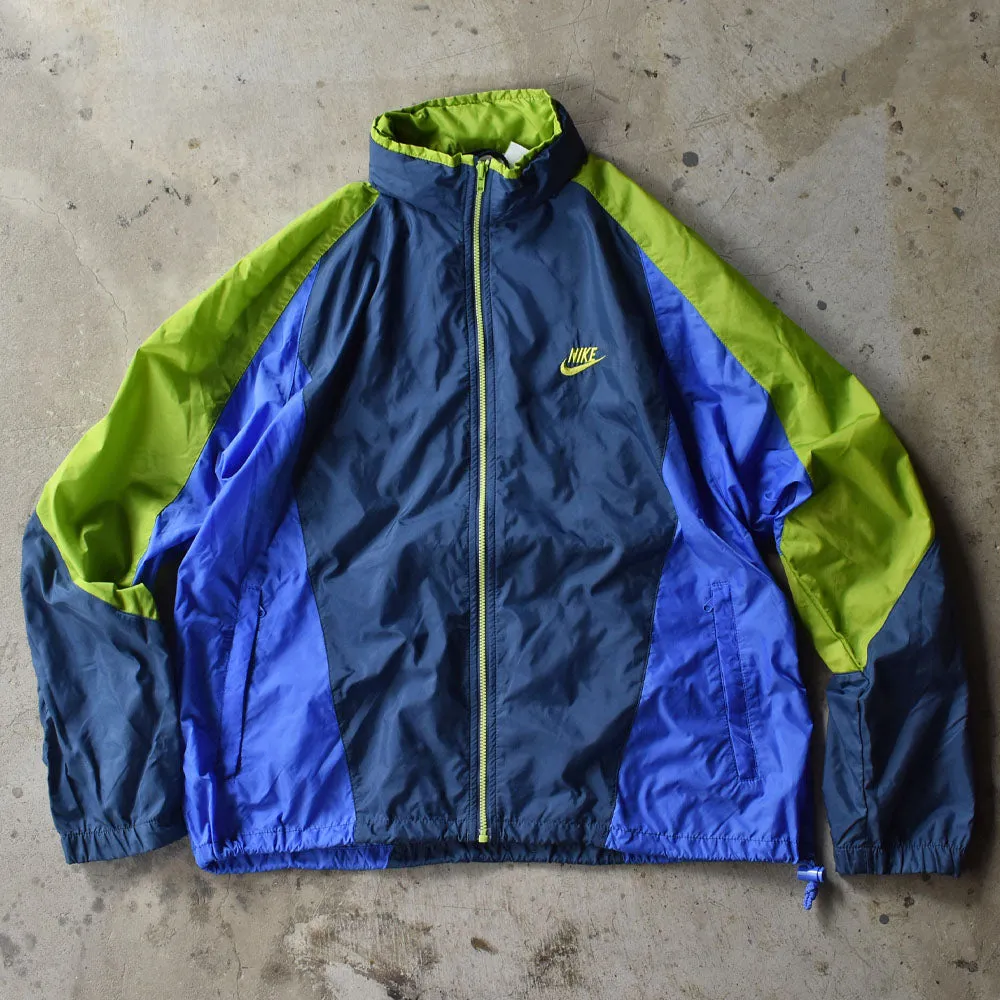 80's　NIKE/ナイキ swoosh 刺繍ロゴ ナイロンジャケット　230725