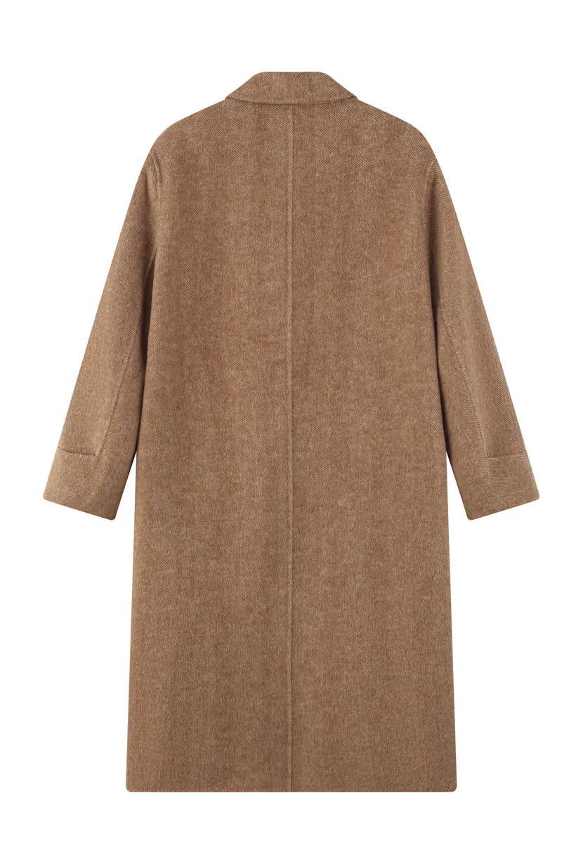 Allister Wool Coat - Camel