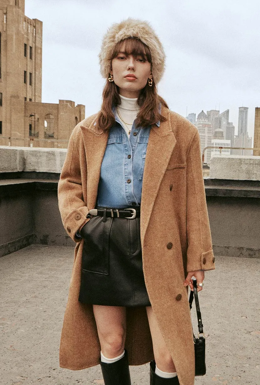 Allister Wool Coat - Camel