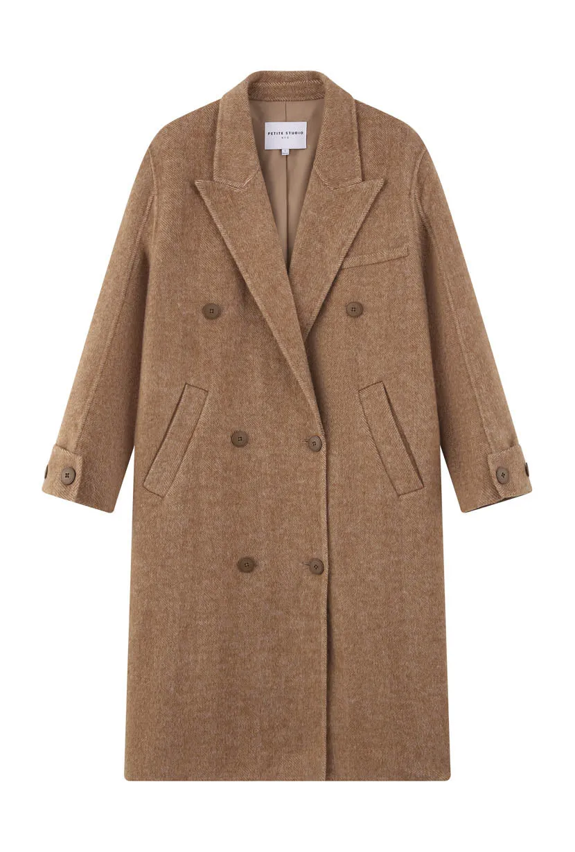 Allister Wool Coat - Camel