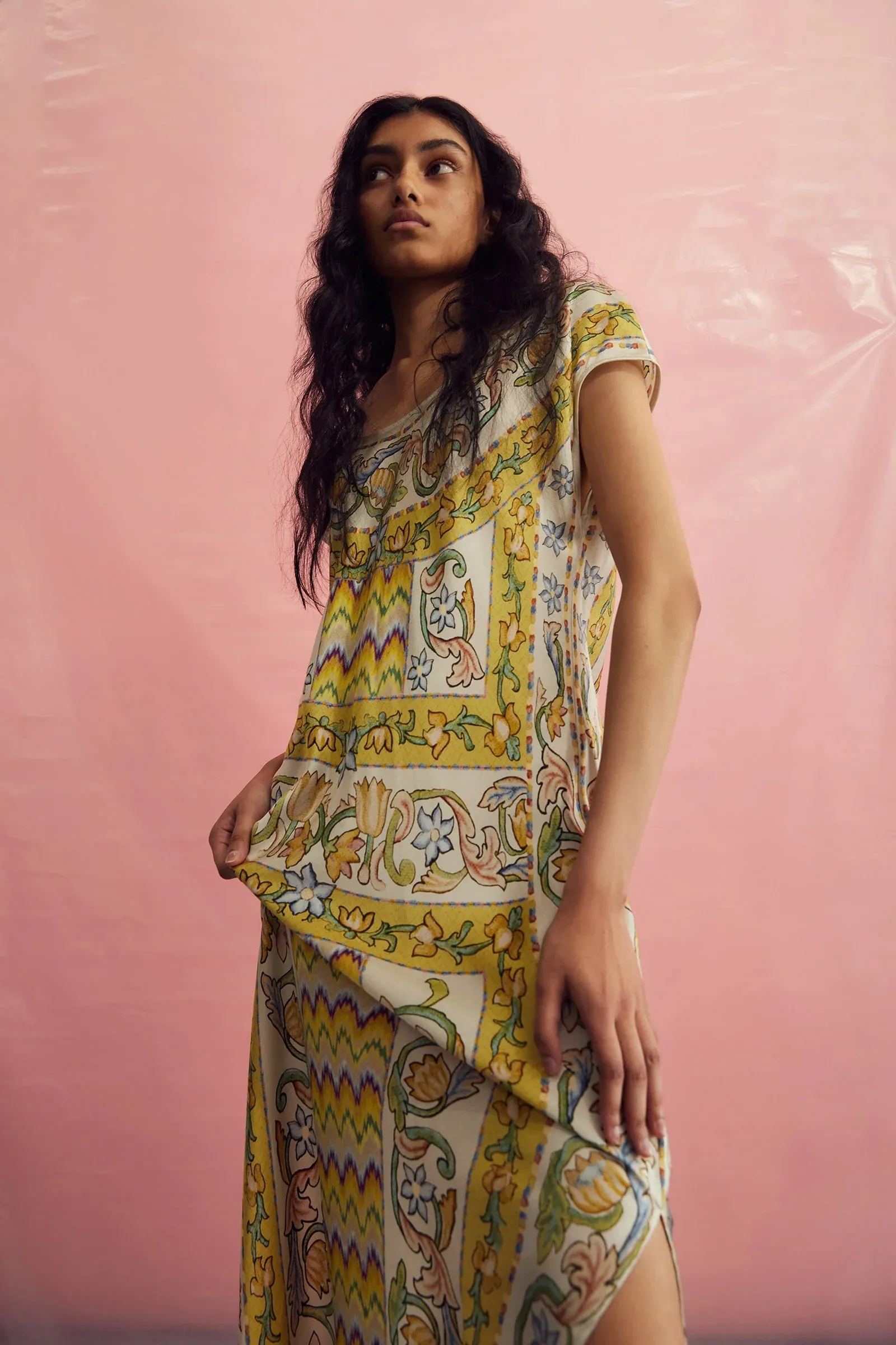 Antipodean Holiday Column Dress