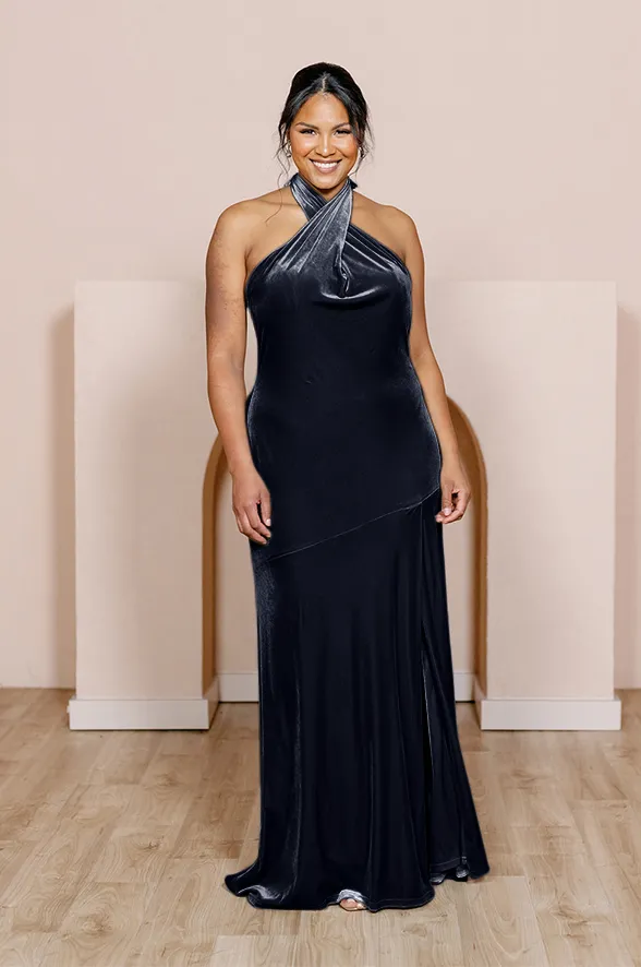 Athena Velvet Dress | Made To Order