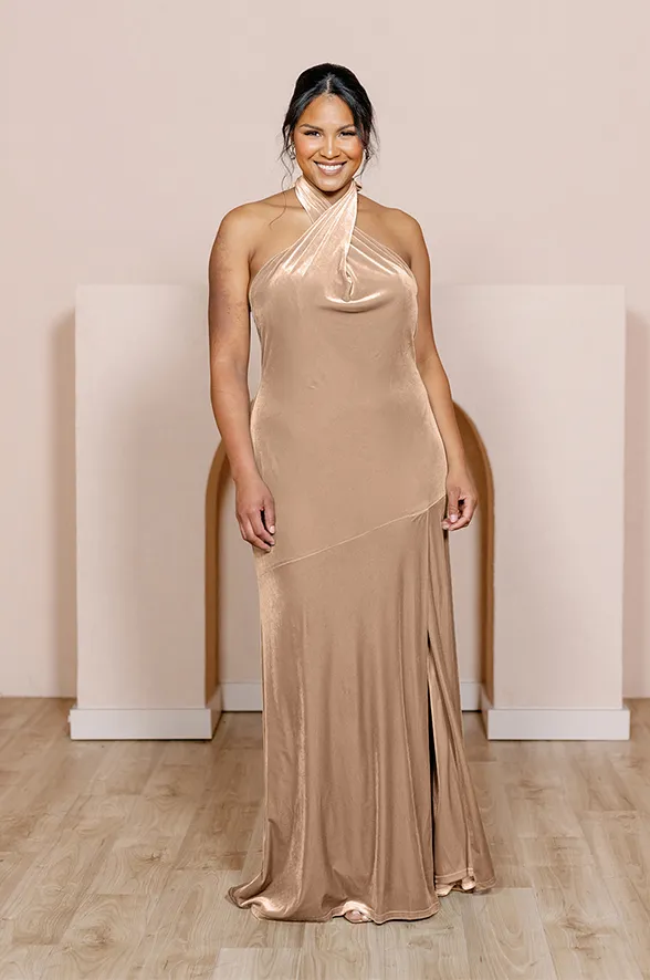 Athena Velvet Dress | Made To Order