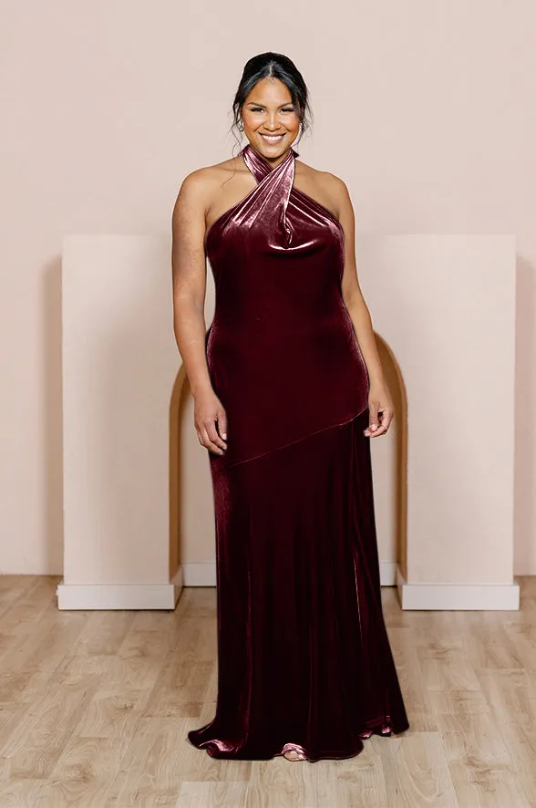 Athena Velvet Dress | Made To Order