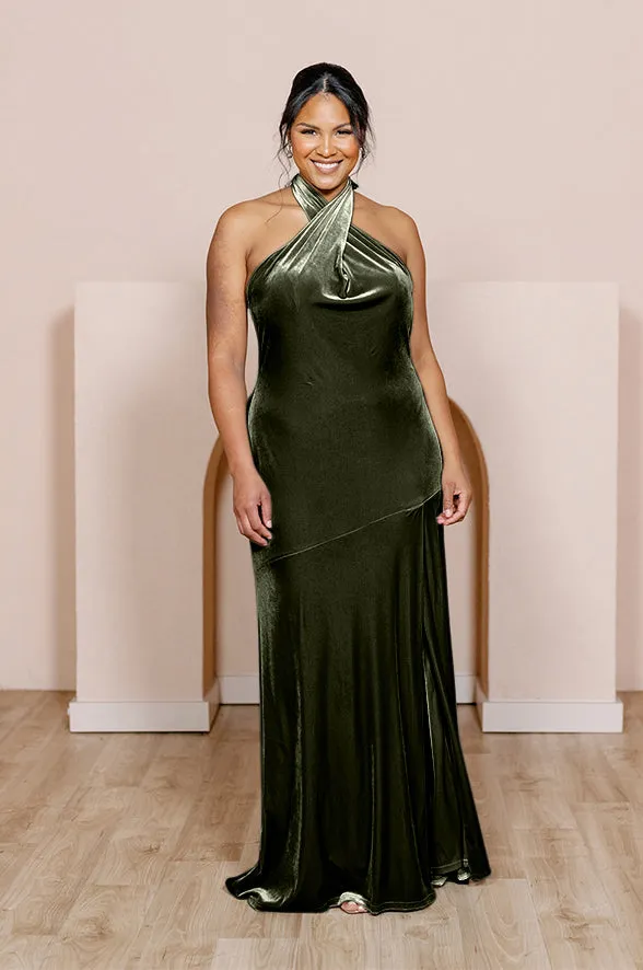 Athena Velvet Dress | Made To Order
