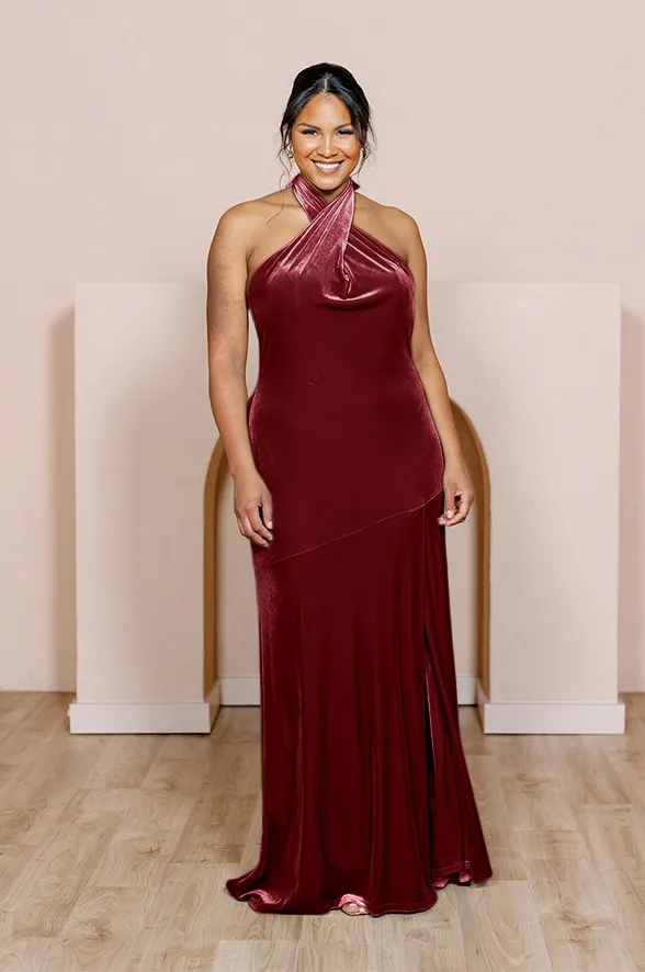 Athena Velvet Dress | Made To Order
