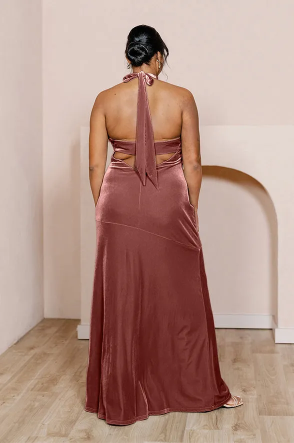 Athena Velvet Dress | Made To Order