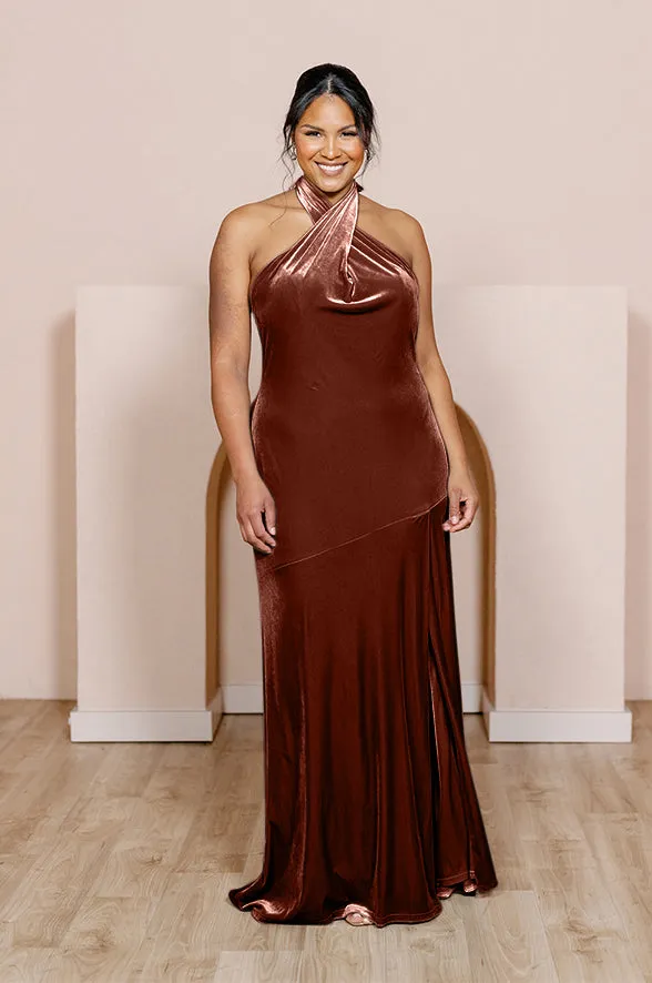 Athena Velvet Dress | Made To Order