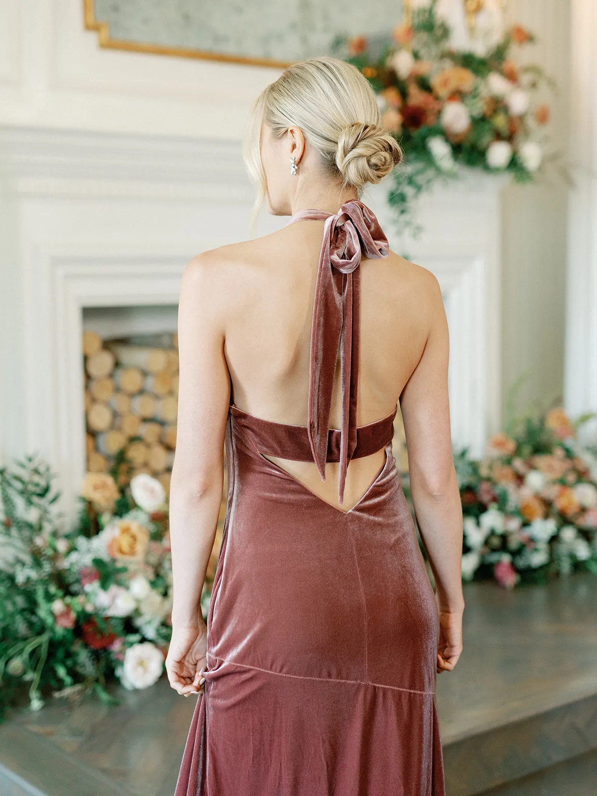 Athena Velvet Dress | Made To Order