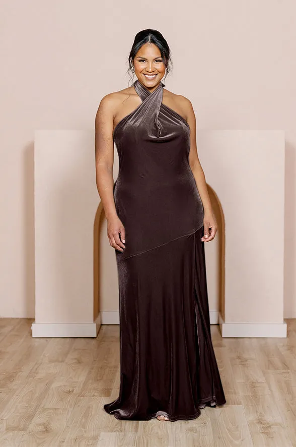 Athena Velvet Dress | Made To Order