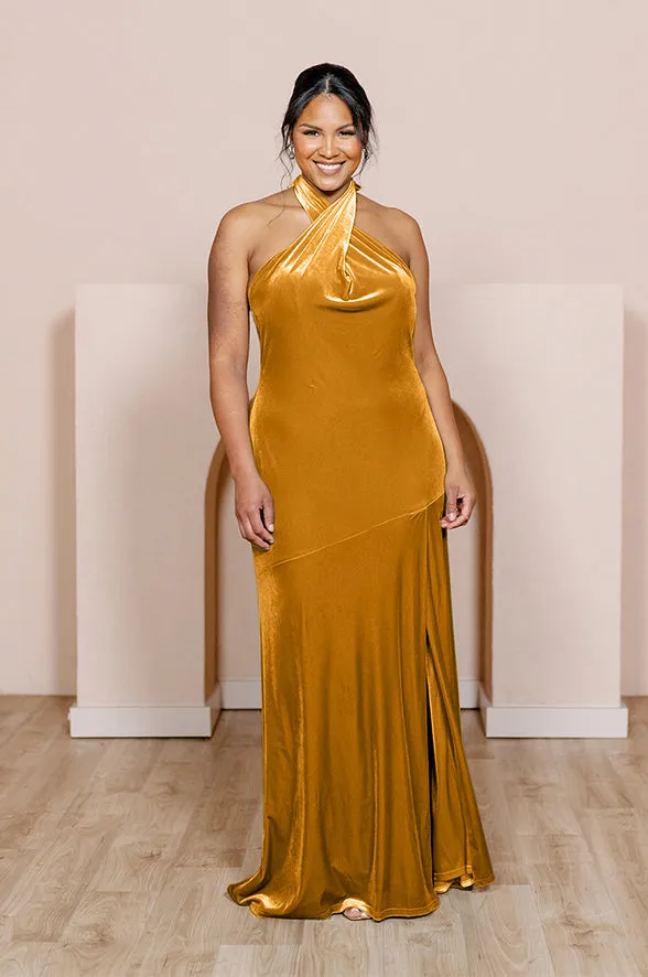 Athena Velvet Dress | Made To Order