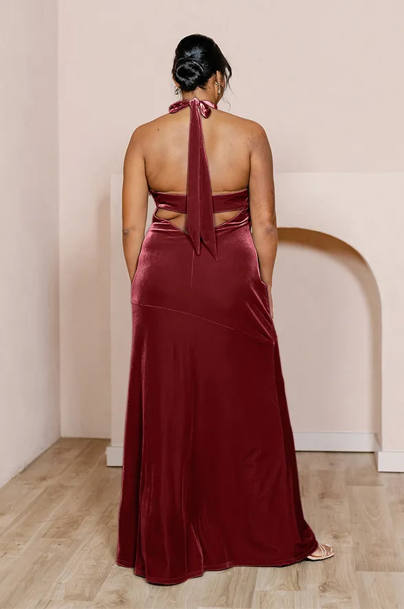 Athena Velvet Dress | Made To Order