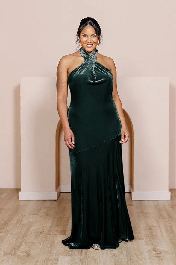 Athena Velvet Dress | Made To Order