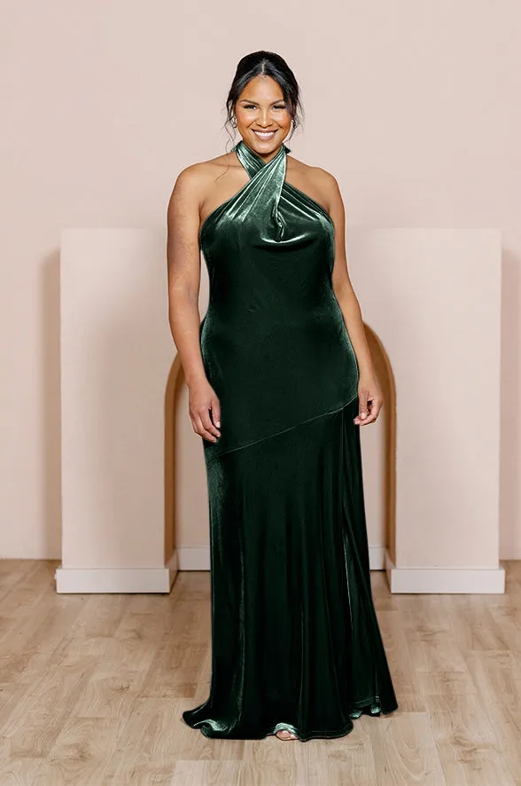 Athena Velvet Dress | Made To Order