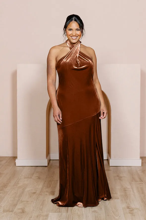 Athena Velvet Dress | Made To Order