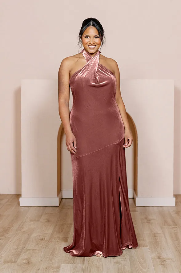 Athena Velvet Dress | Made To Order