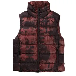Belstaff Abstract Laurel Lava Red Gilet Down Jacket