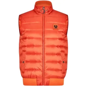 Belstaff Tonal Circuit Gilet Orange Down Filled Jacket
