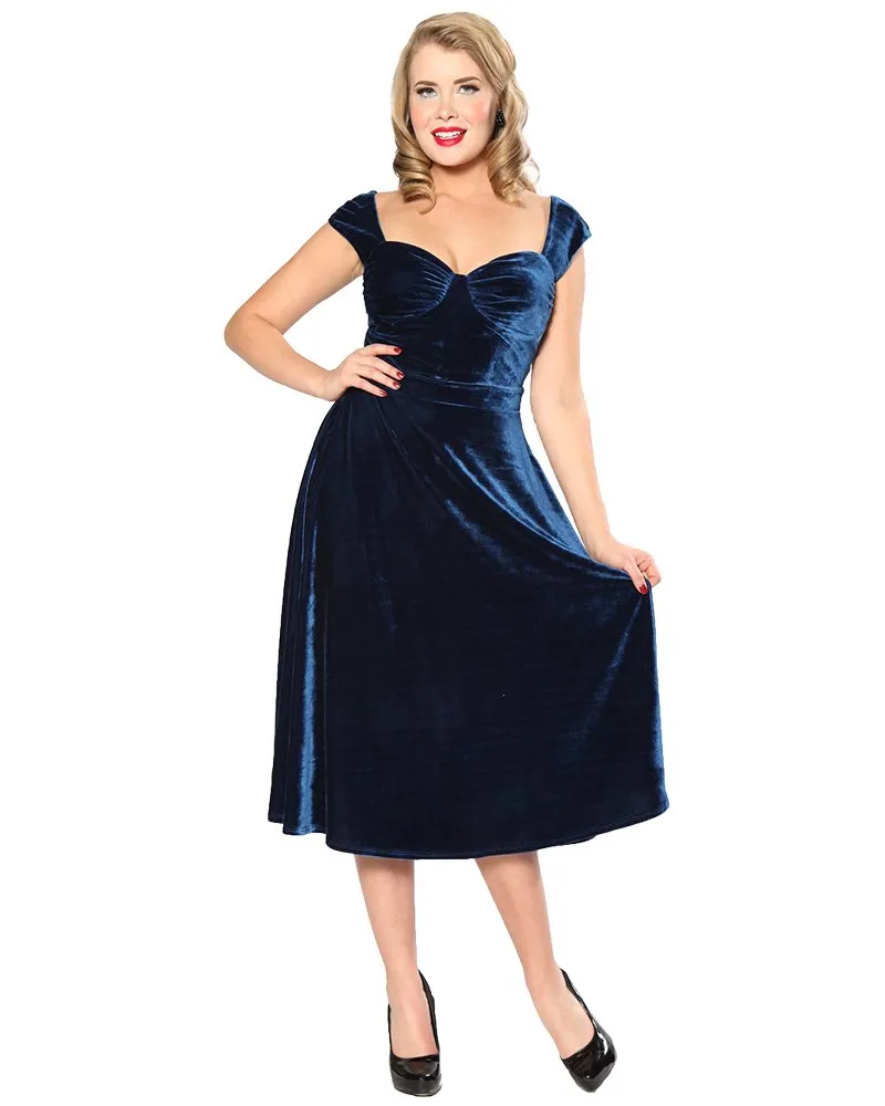 Bettie On Holiday Crushed Velvet