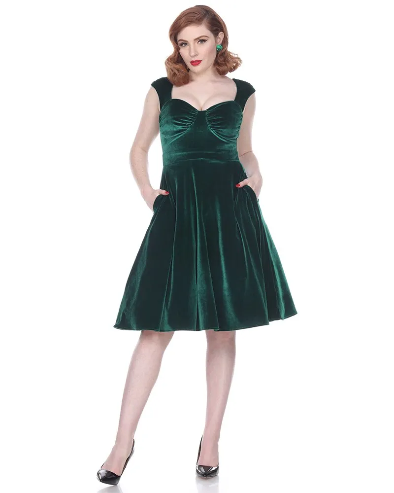 Bettie On Holiday Crushed Velvet