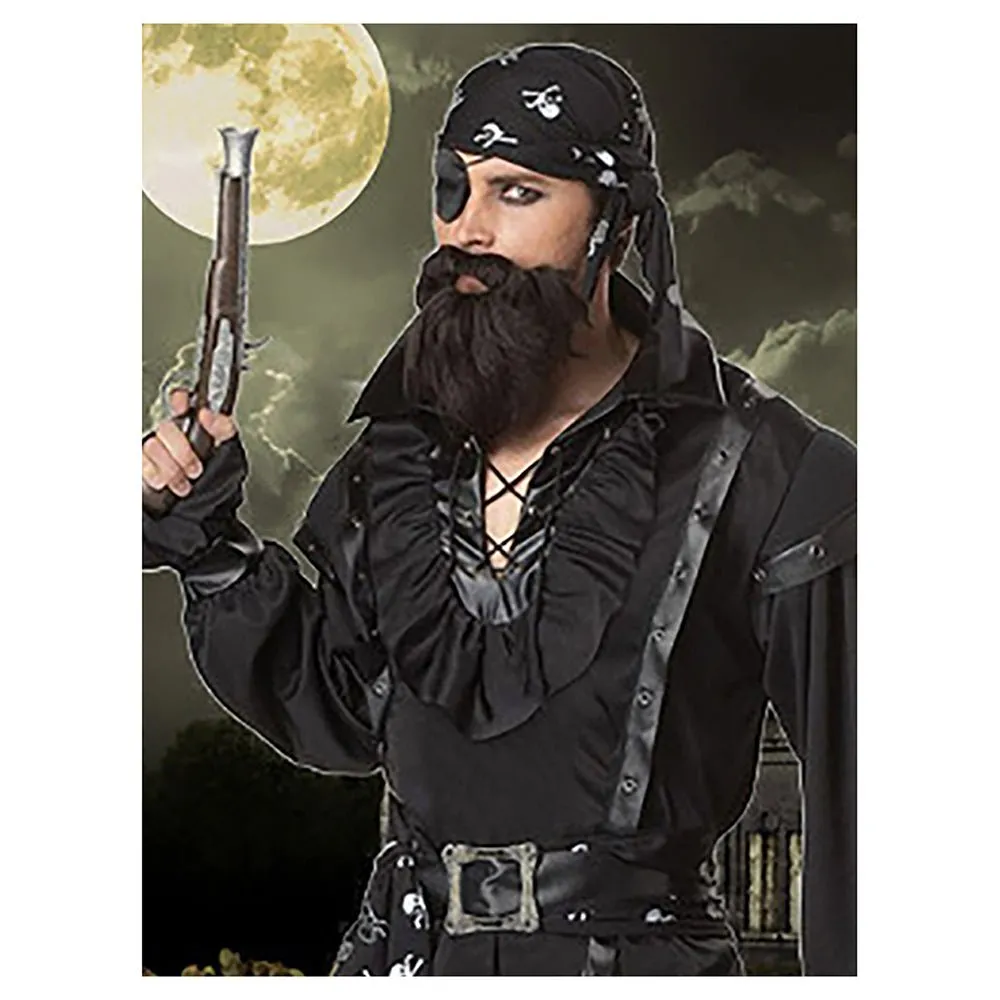 Black Pirates Adults Halloween Costume Dress Up