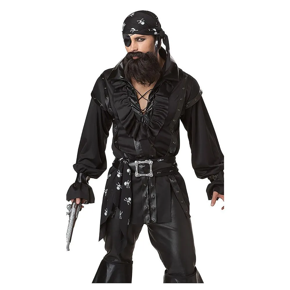 Black Pirates Adults Halloween Costume Dress Up