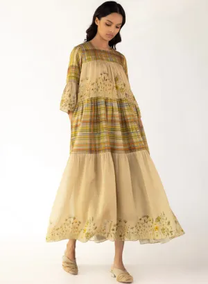 Bloom Check Dress