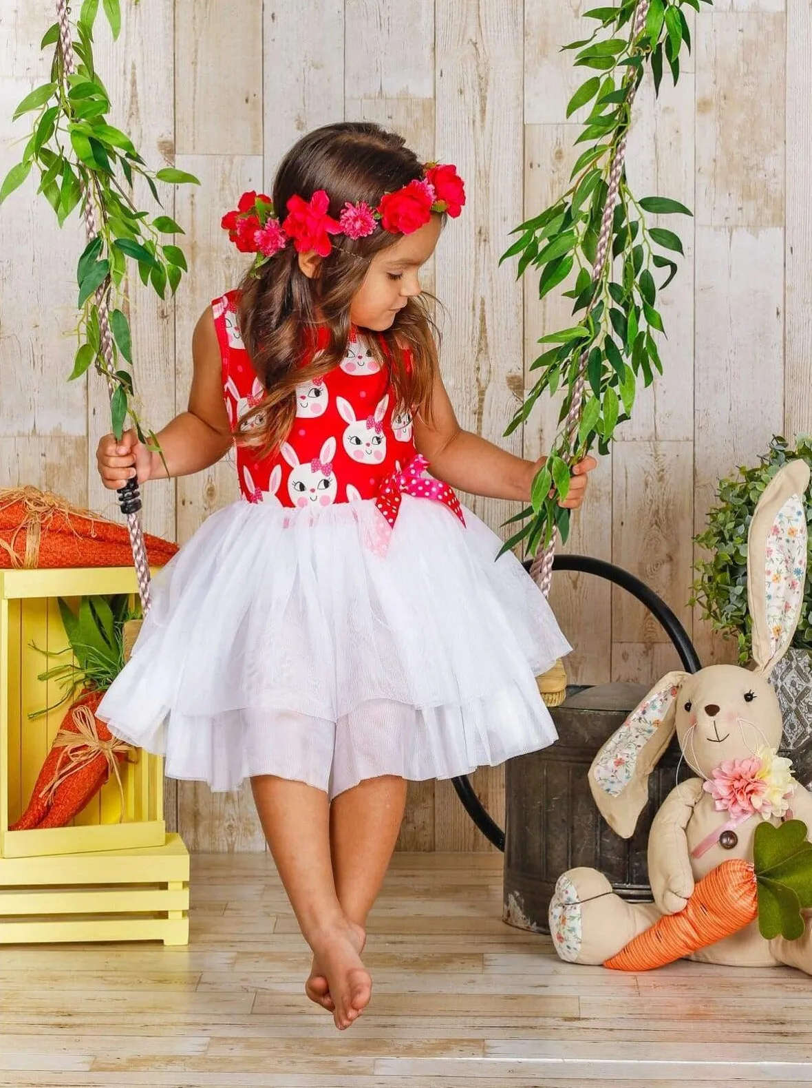 Bunny Babe Easter Tutu Dress