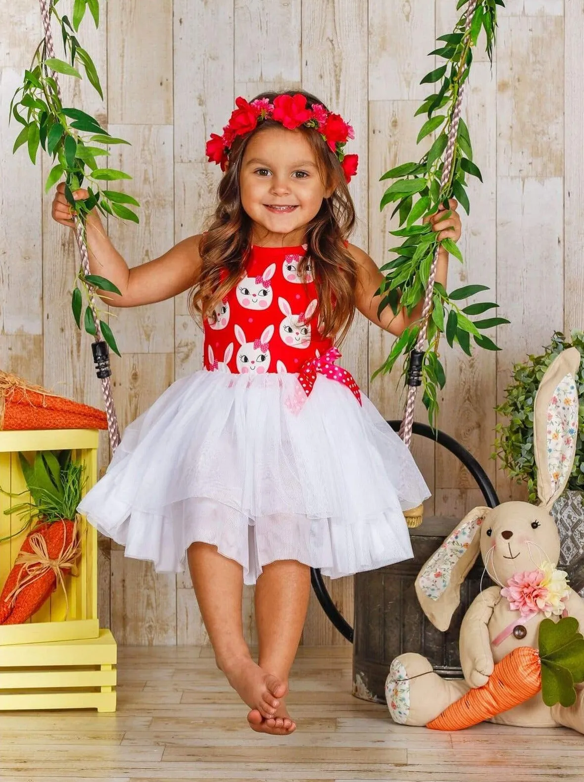 Bunny Babe Easter Tutu Dress