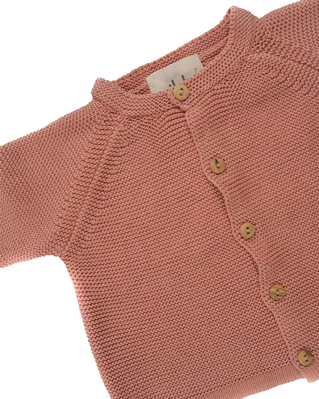 CARDIGAN VILD RUST PINK
