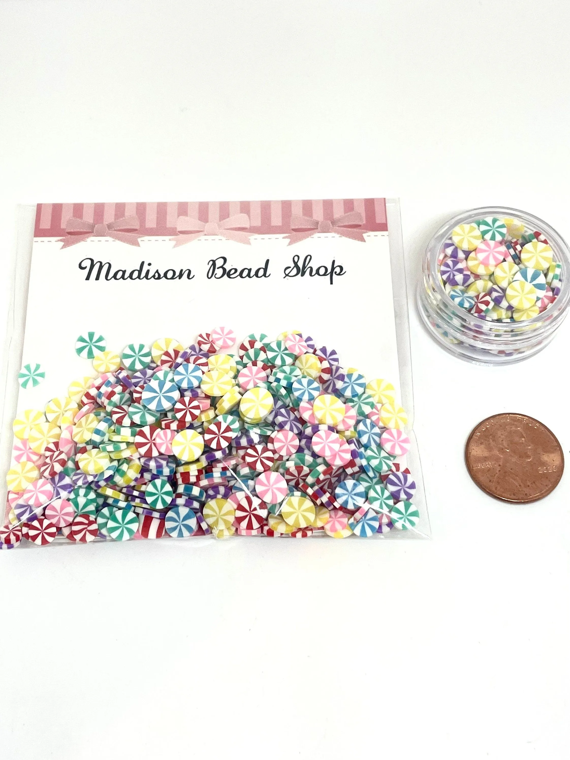 Christmas Candy Holiday Fake Sprinkle Mix, Faux Holiday Themed Sprinkles, Dessert Themed, Sprinkles for Slime, Add Ins, DIY Slime
