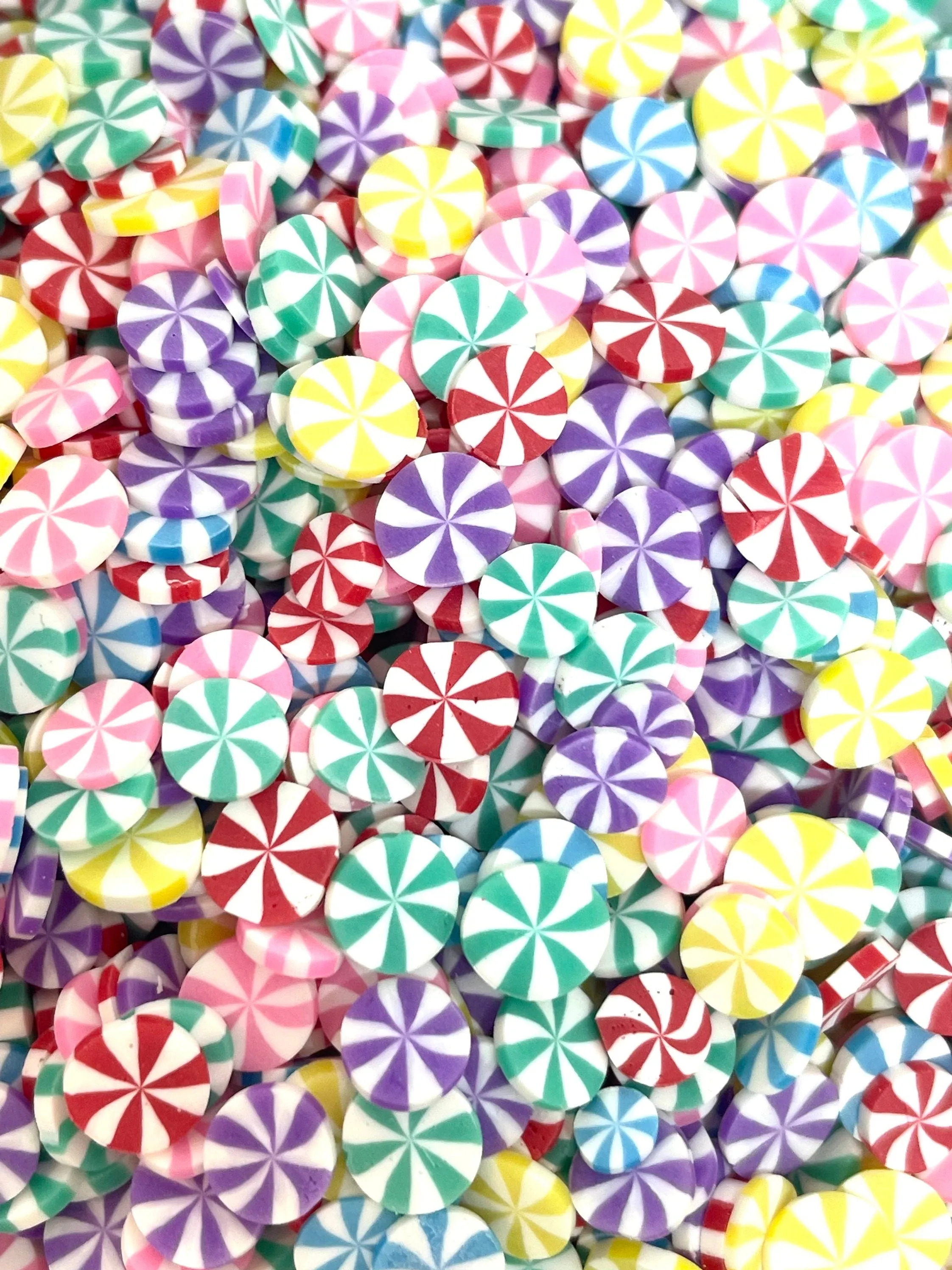 Christmas Candy Holiday Fake Sprinkle Mix, Faux Holiday Themed Sprinkles, Dessert Themed, Sprinkles for Slime, Add Ins, DIY Slime
