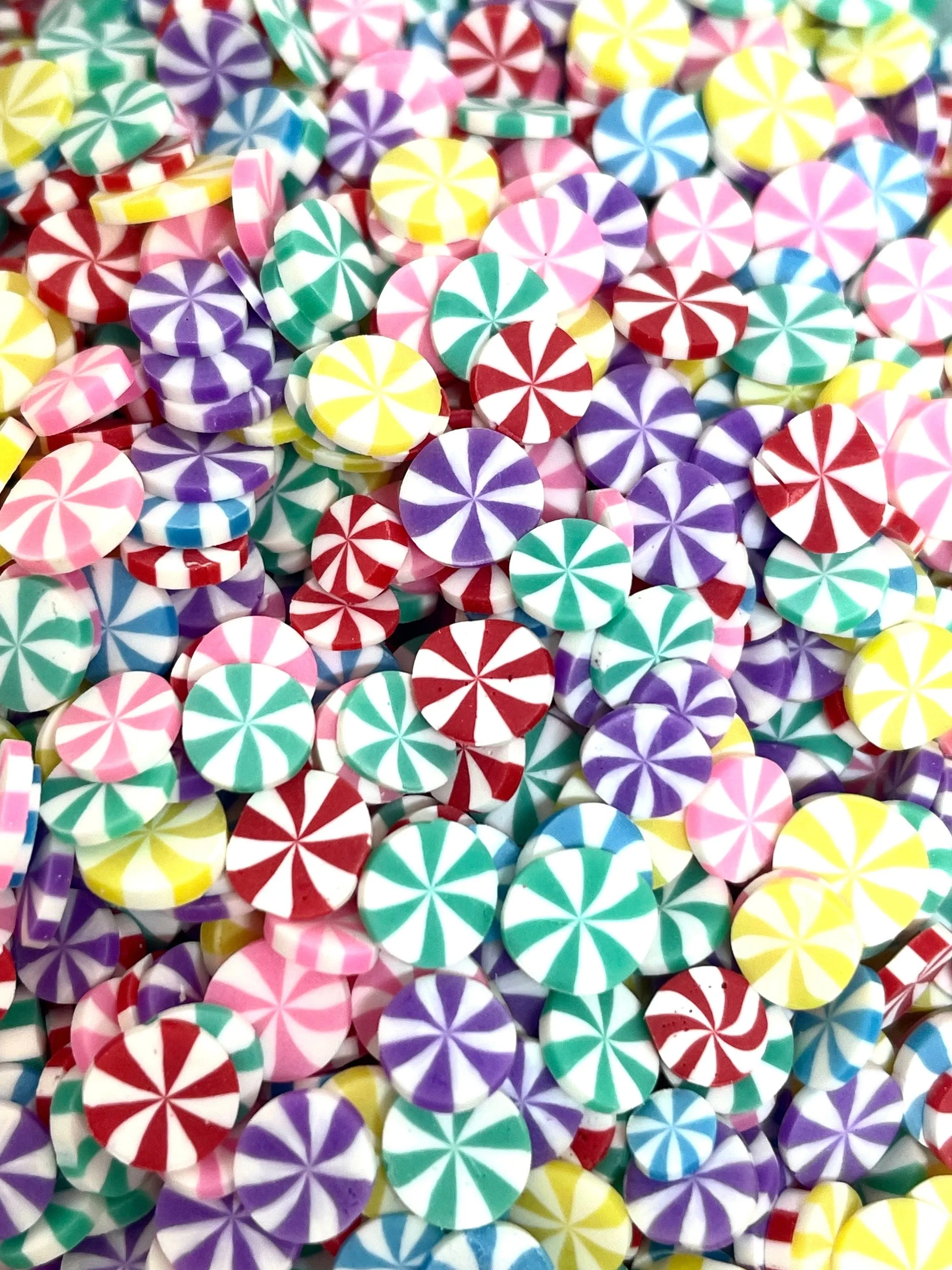 Christmas Candy Holiday Fake Sprinkle Mix, Faux Holiday Themed Sprinkles, Dessert Themed, Sprinkles for Slime, Add Ins, DIY Slime