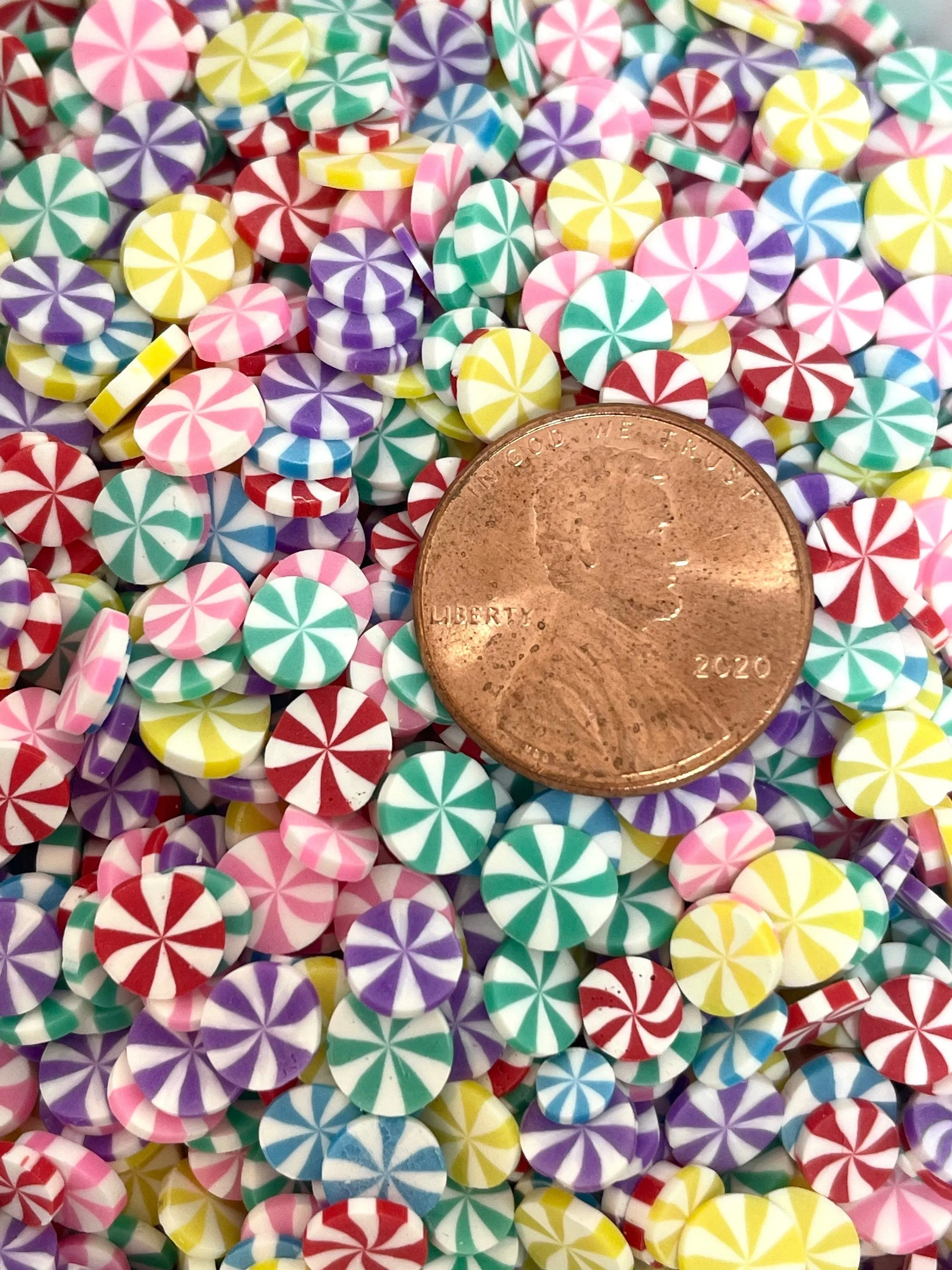 Christmas Candy Holiday Fake Sprinkle Mix, Faux Holiday Themed Sprinkles, Dessert Themed, Sprinkles for Slime, Add Ins, DIY Slime