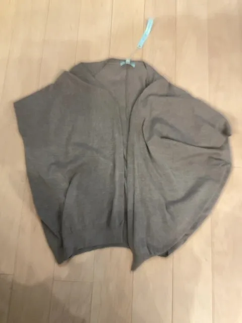 {{ClientCode}} GREEN SHE & SKY DOLMAN CARDIGAN, L
