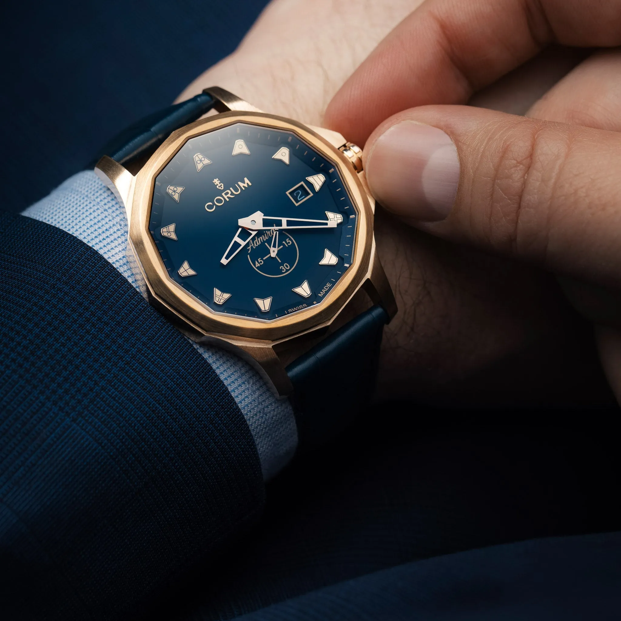 CRM Watch Admiral 42 Bronze Blue