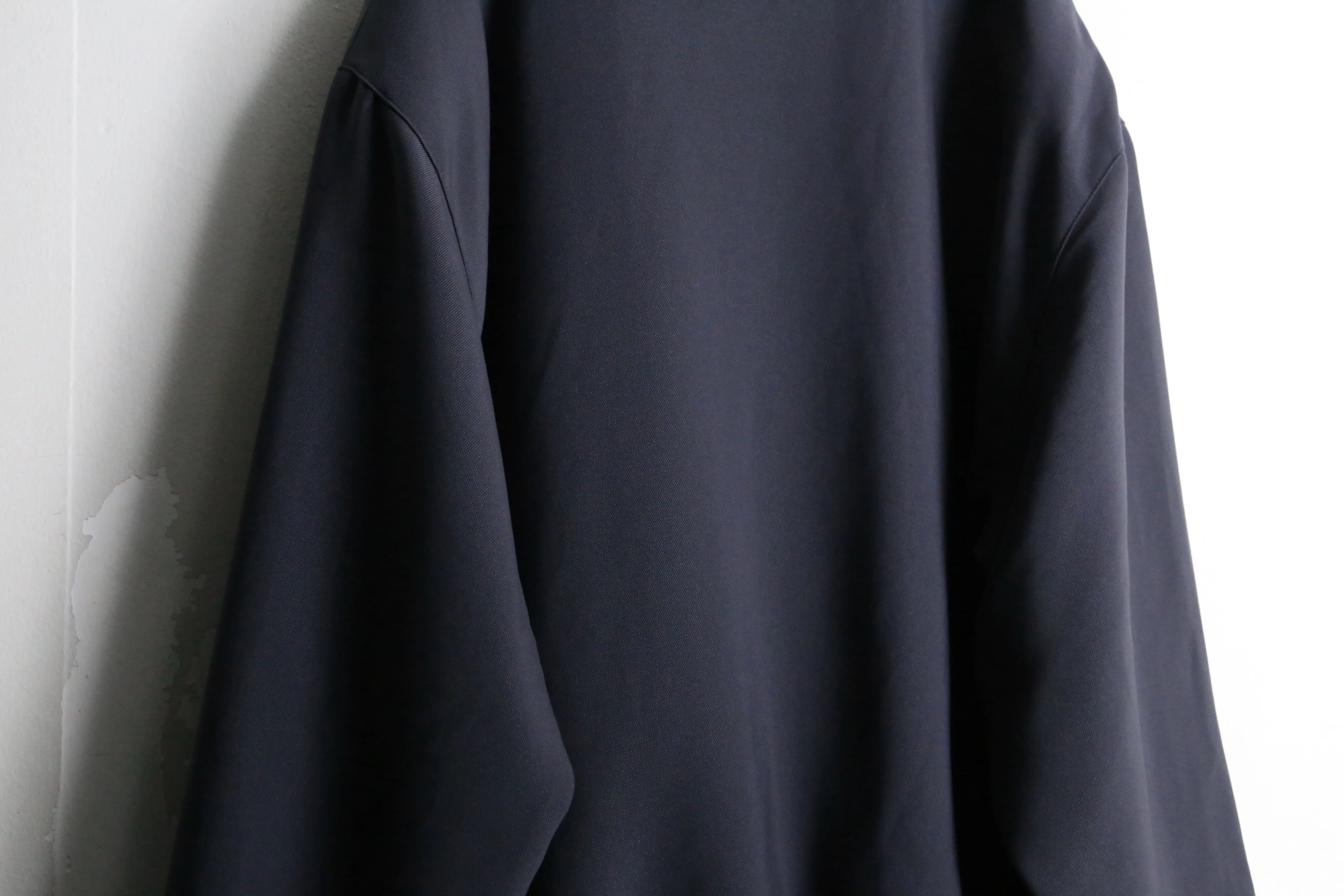 dark gray switch design cardigan jacket