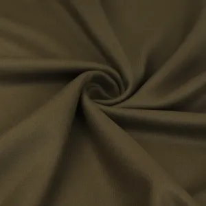 Deadstock Wool Cashmere Blend Coating - Dark Olive Green - SALE