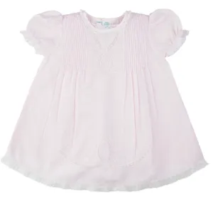 Detailed Lace Slip Dress Pink