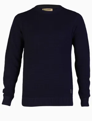Dissident Pitvil Knitted Jumper in Blue Dissident Pitvil Knitted Jumper in Blue