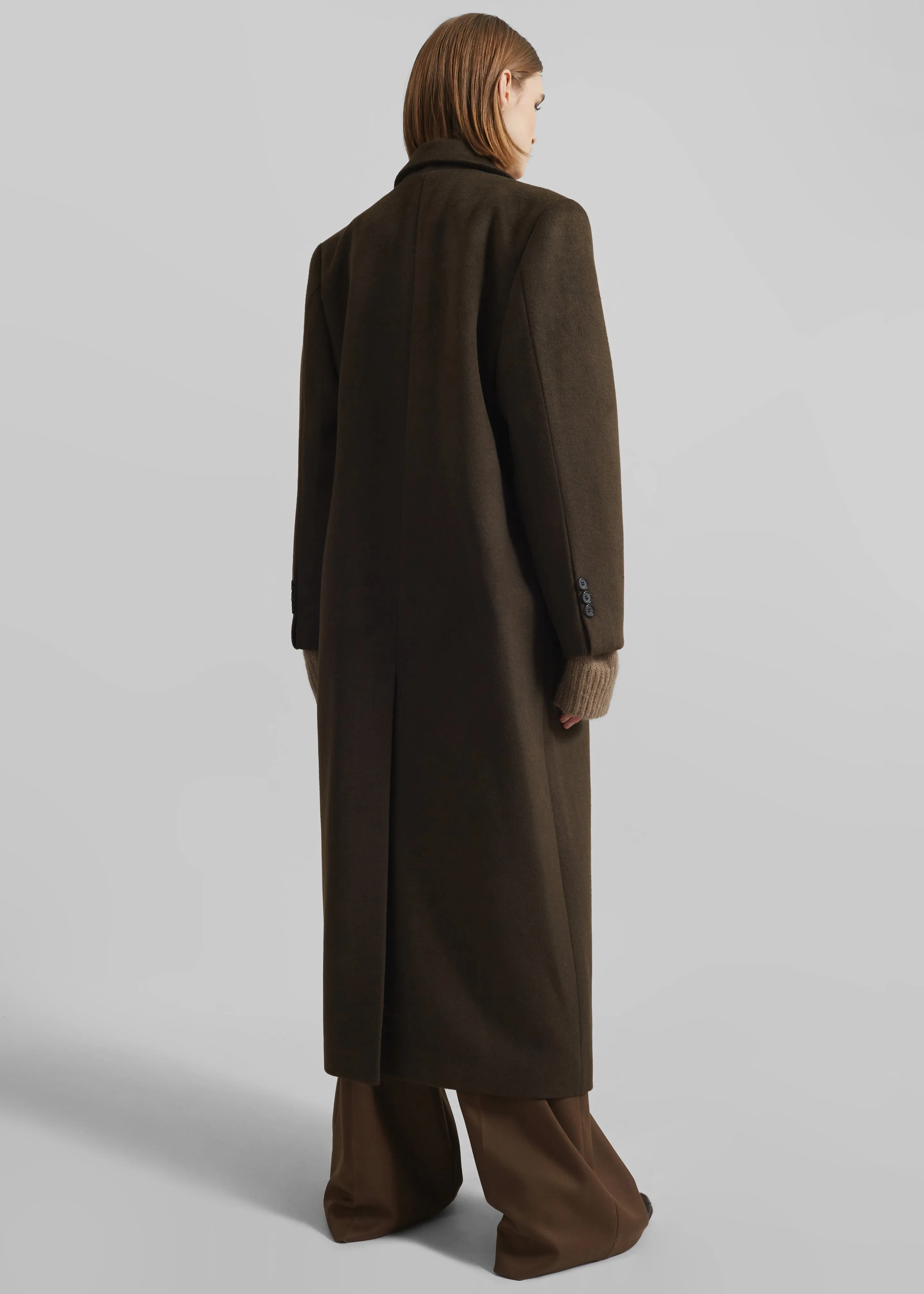 Eslov Coat - Khaki Brown