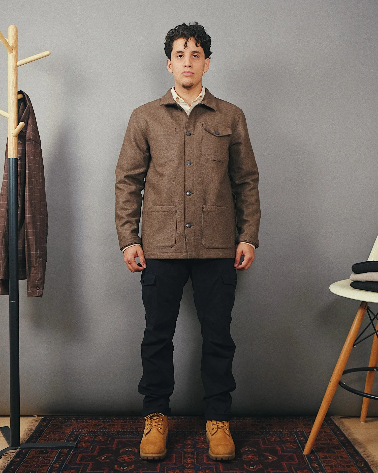 Hazel Wool Chore Coat
