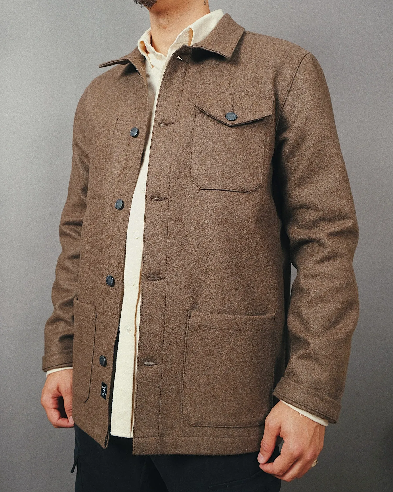 Hazel Wool Chore Coat