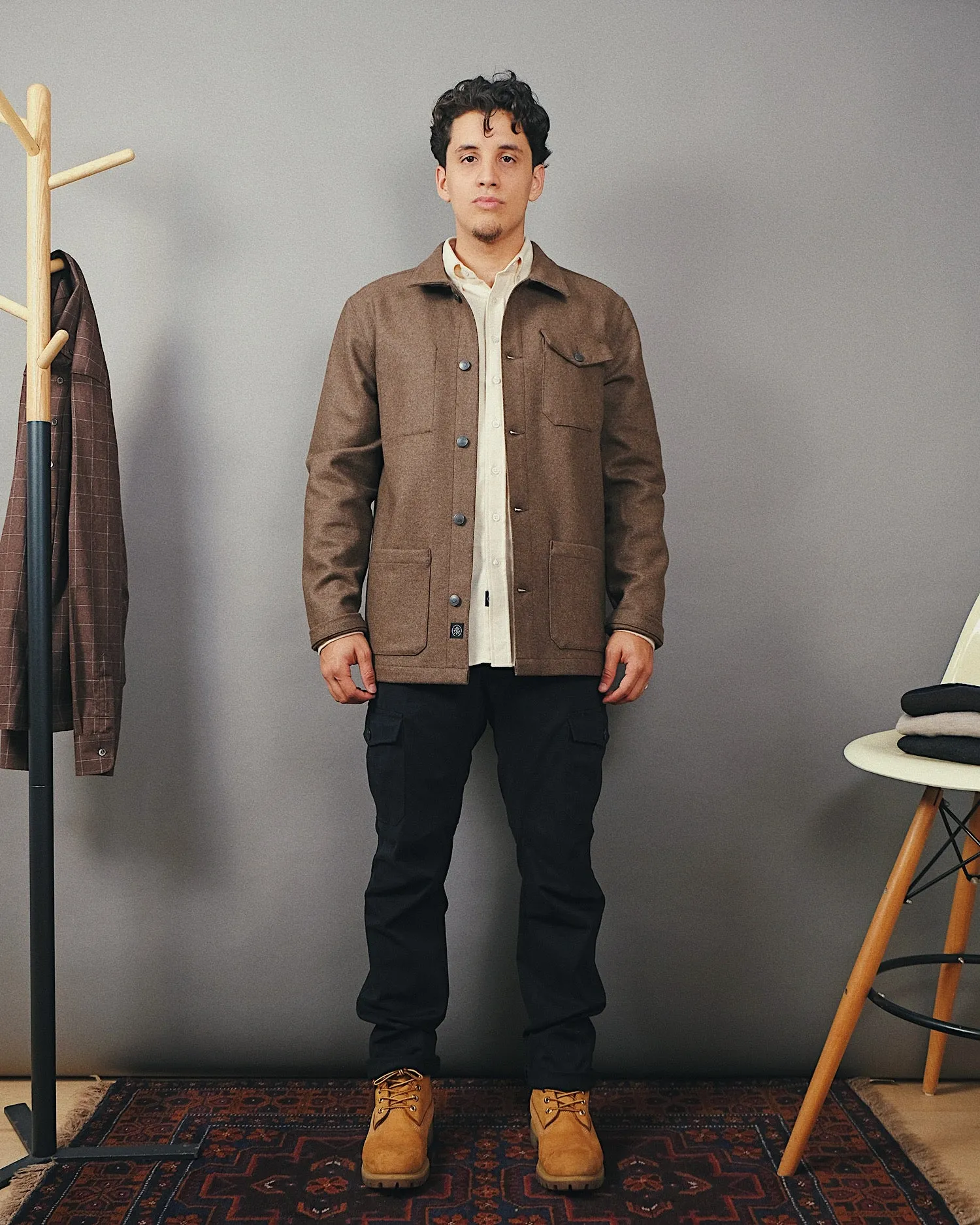 Hazel Wool Chore Coat