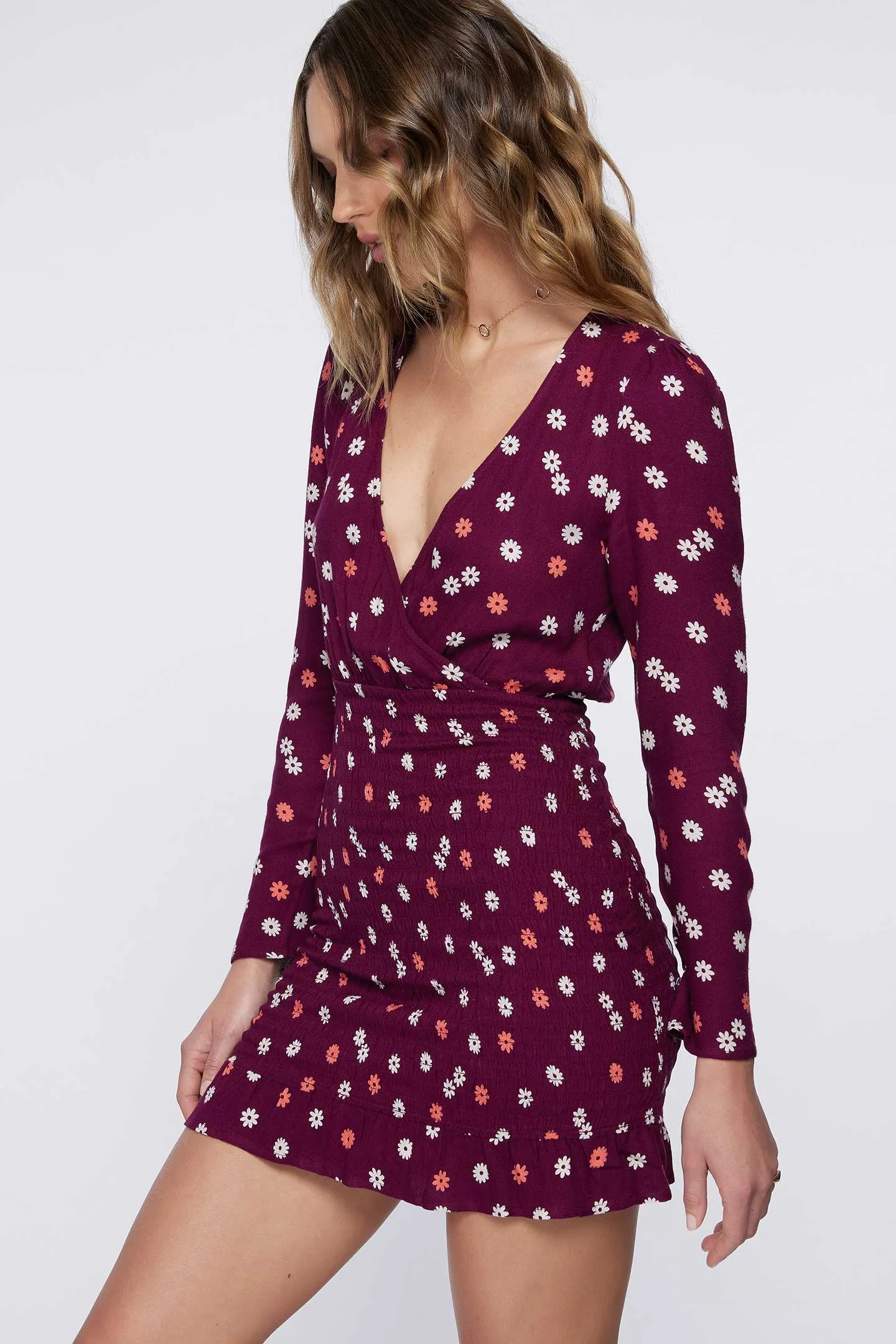 JULES SMOCKED DRESS