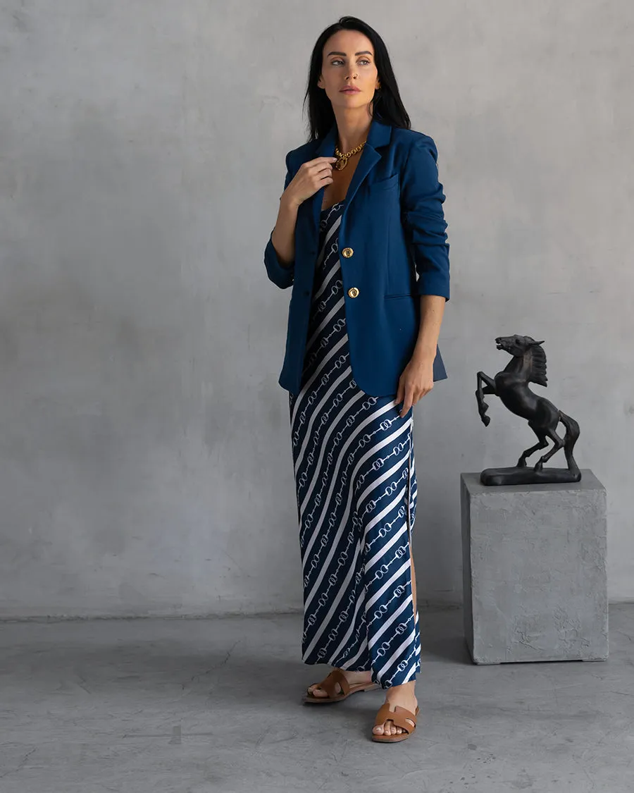 Lennon Zipslip™️ Dress All Over Horsebit Print